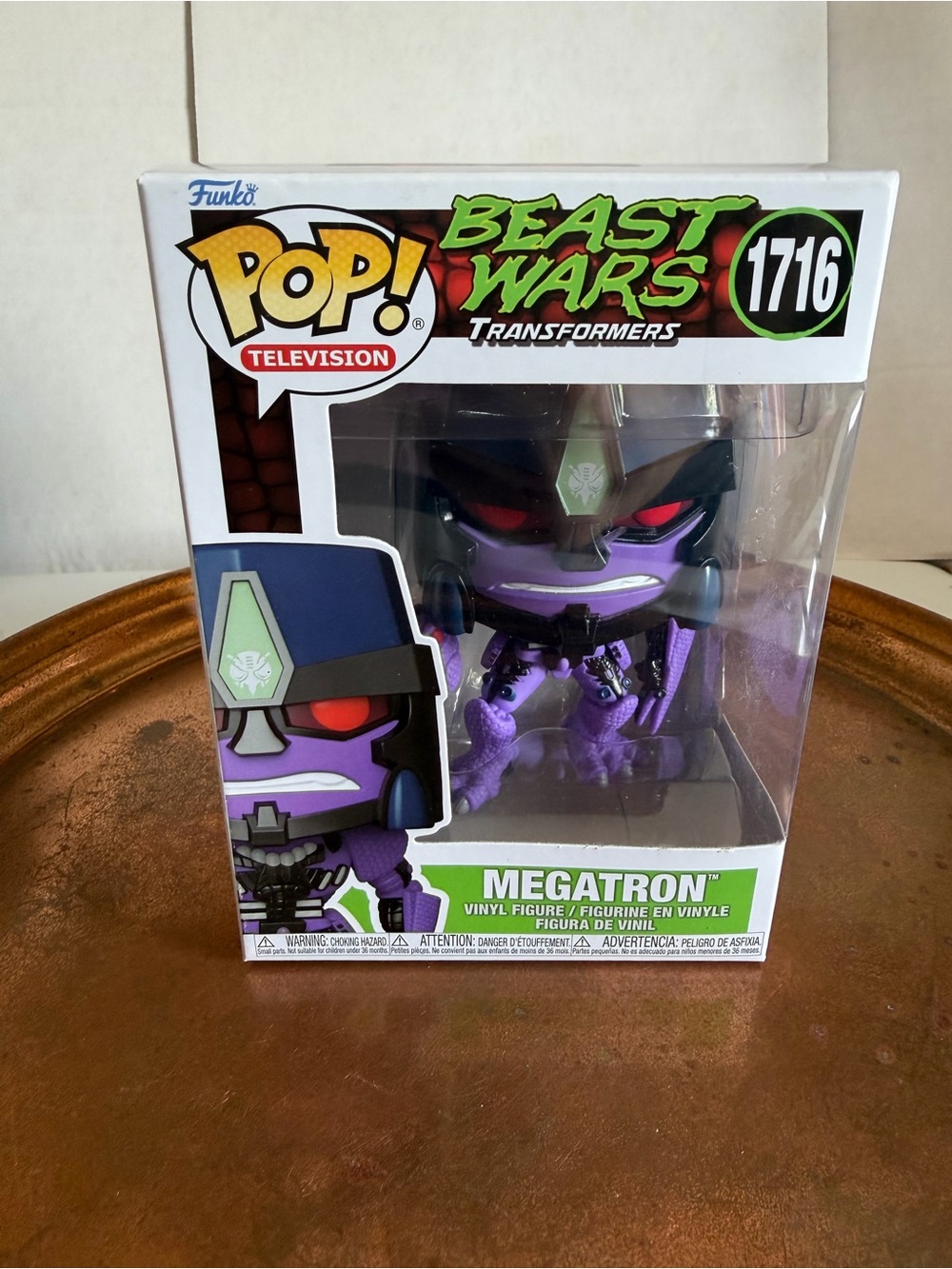 Funko Pop! Beast Wars Transformers Megatron Purple & Black Vinyl Figure #1716